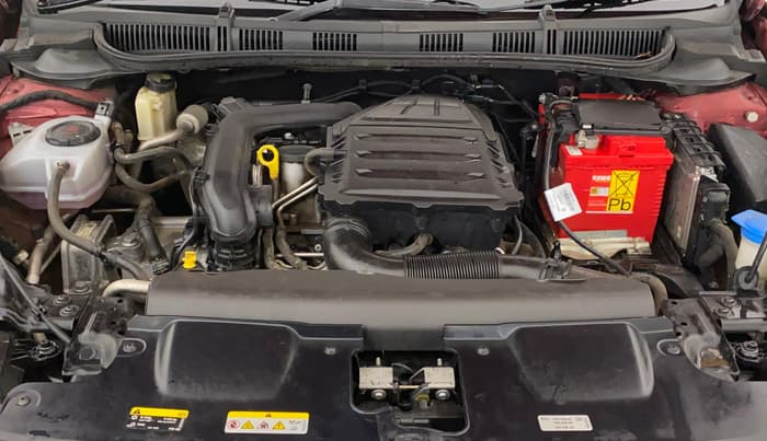 2022 Volkswagen VIRTUS TOPLINE TSI 1.0 AT, Petrol, Automatic, 36,780 km, Engine View