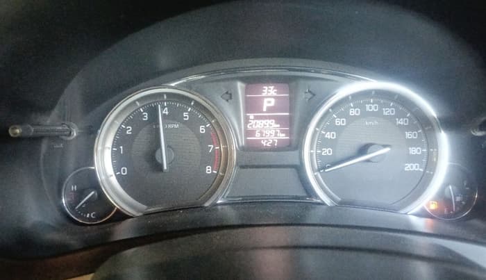 2017 Maruti Ciaz ZETA 1.4  AT PETROL, Petrol, Automatic, 67,997 km, Odometer Image