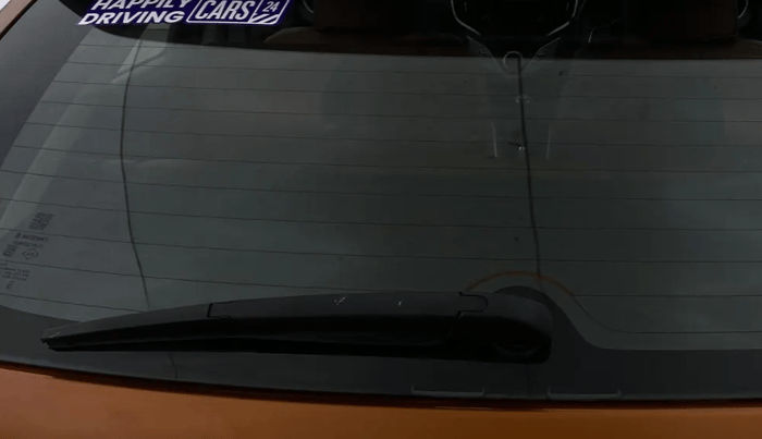 2017 Maruti Baleno DELTA PETROL 1.2, Petrol, Manual, 65,271 km, Rear Wiper
