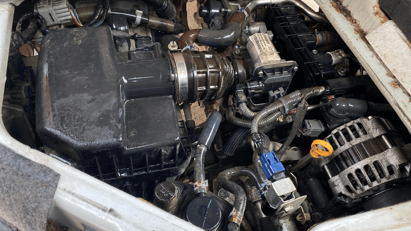 2023 Maruti Eeco 5 STR AC CNG, CNG, Manual, 29,551 km, Engine View - Left