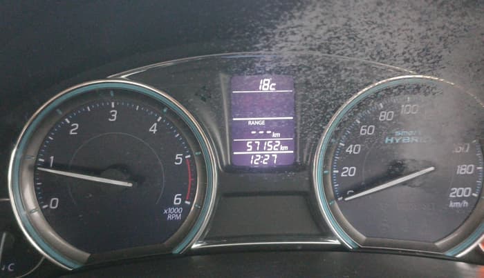2017 Maruti Ciaz ALPHA DIESEL 1.3, Diesel, Manual, 57,151 km, Odometer Image