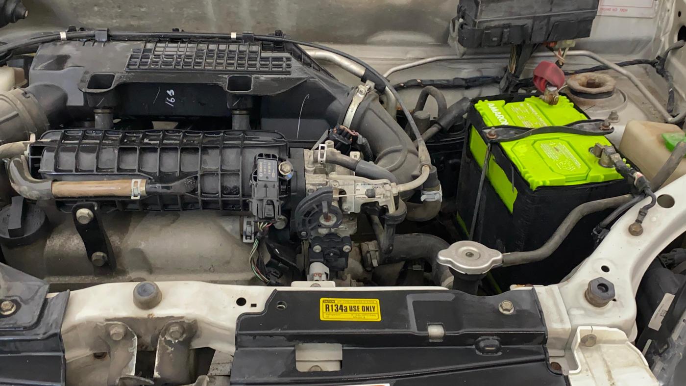 2014 Maruti Alto 800 LXI, Petrol, Manual, 38,566 km, Engine View - Left
