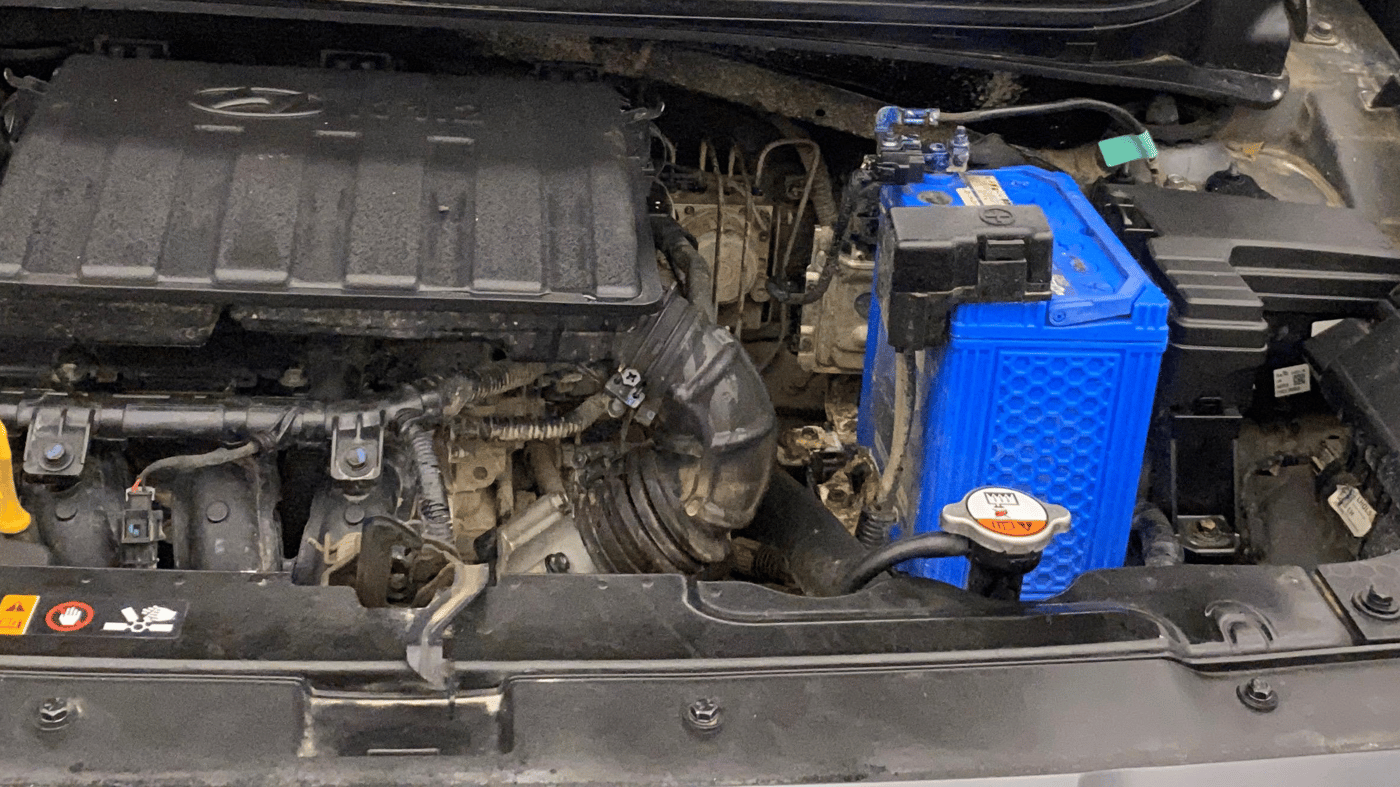 2020 Hyundai AURA S 1.2, Petrol, Manual, 53,139 km, Engine View - Left