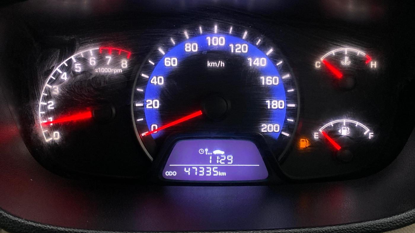 2017 Hyundai Xcent S 1.2, Petrol, Manual, 47,335 km, Odometer Image