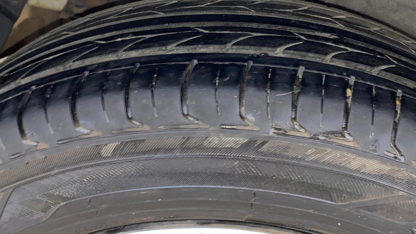 2017 Hyundai Xcent S 1.2, Petrol, Manual, 47,335 km, Right Rear Tyre Tread