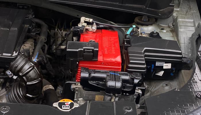 2024 Hyundai EXTER SX(O) CONNECT 1.2 AMT DUAL TONE, Petrol, Automatic, 28,151 km, Engine View - Left