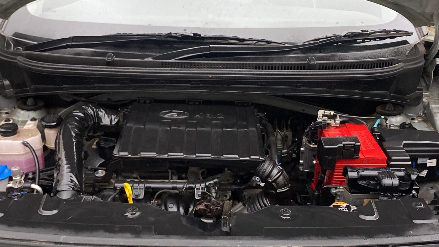 2024 Hyundai EXTER SX(O) CONNECT 1.2 AMT DUAL TONE, Petrol, Automatic, 28,151 km, Engine View