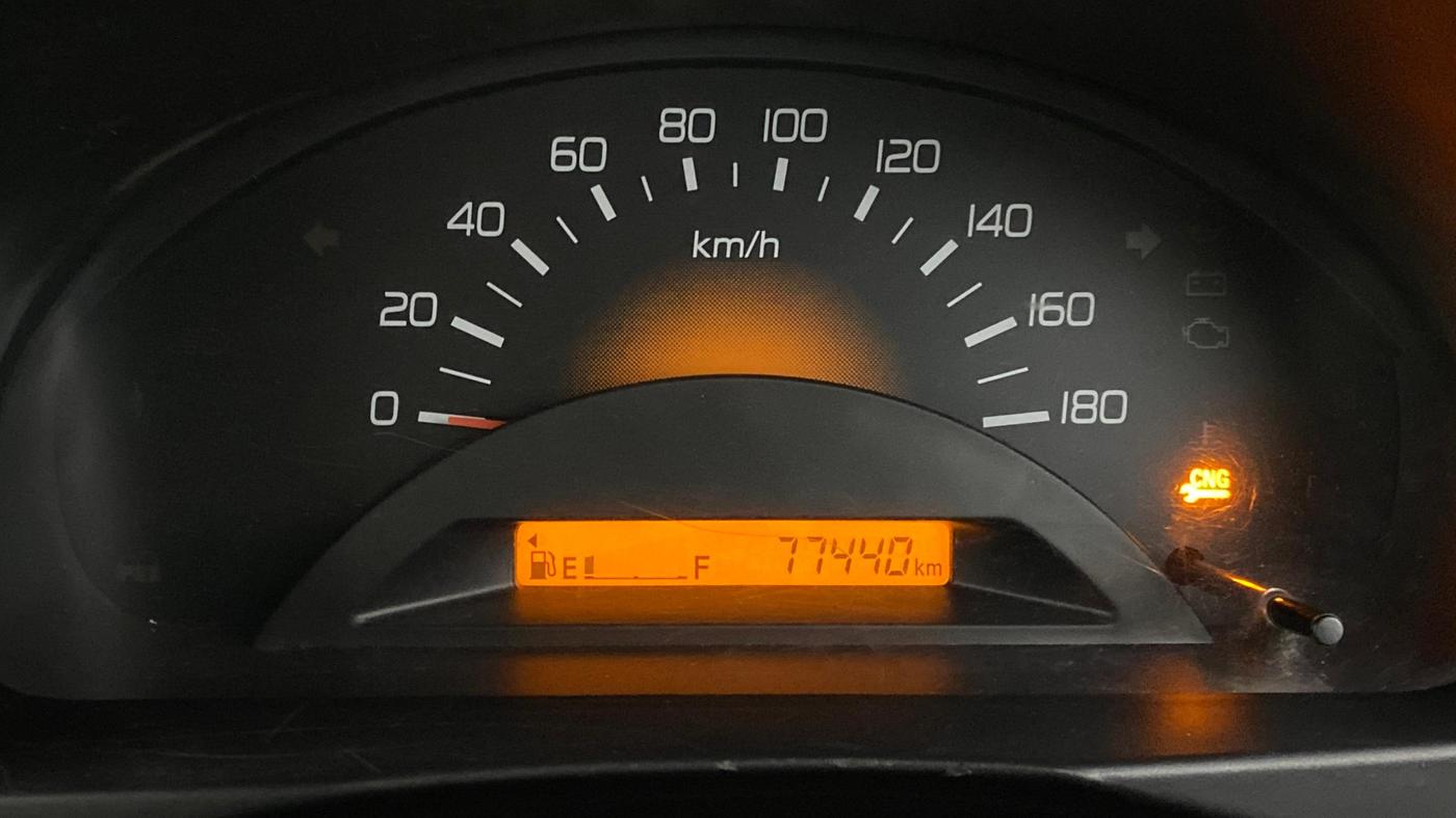 2014 Maruti Wagon R 1.0 LXI CNG, CNG, Manual, 77,391 km, Odometer Image