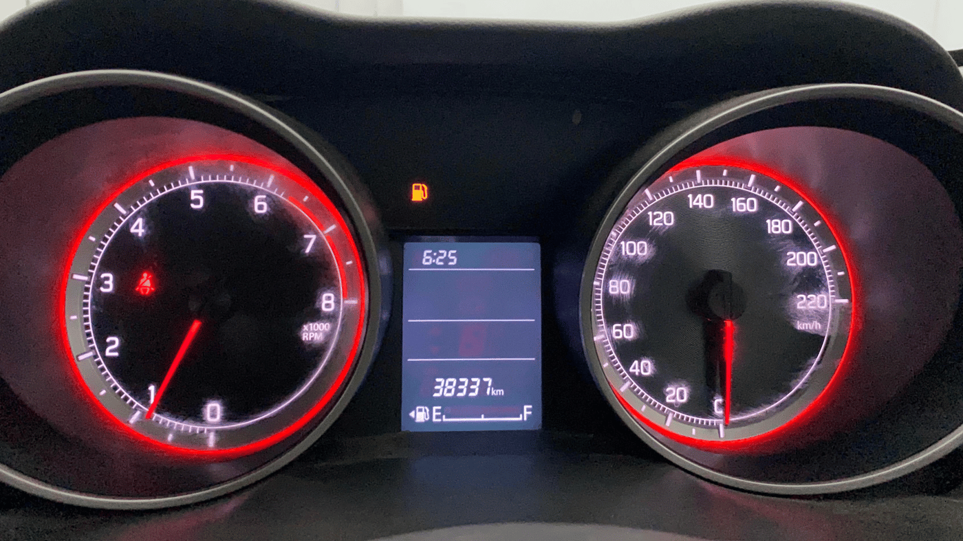 2023 Maruti Swift VXI, Petrol, Manual, 38,329 km, Odometer Image