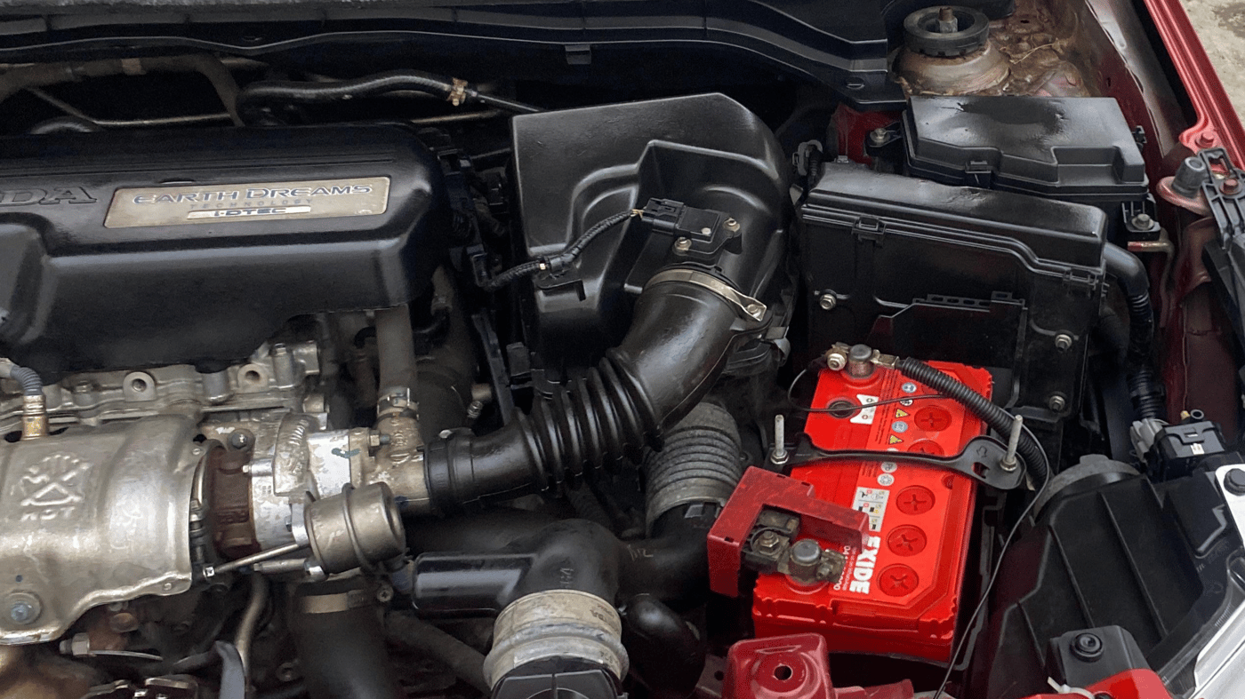 2019 Honda Amaze 1.5L I-DTEC VX CVT, Diesel, Automatic, 90,595 km, Engine View - Left
