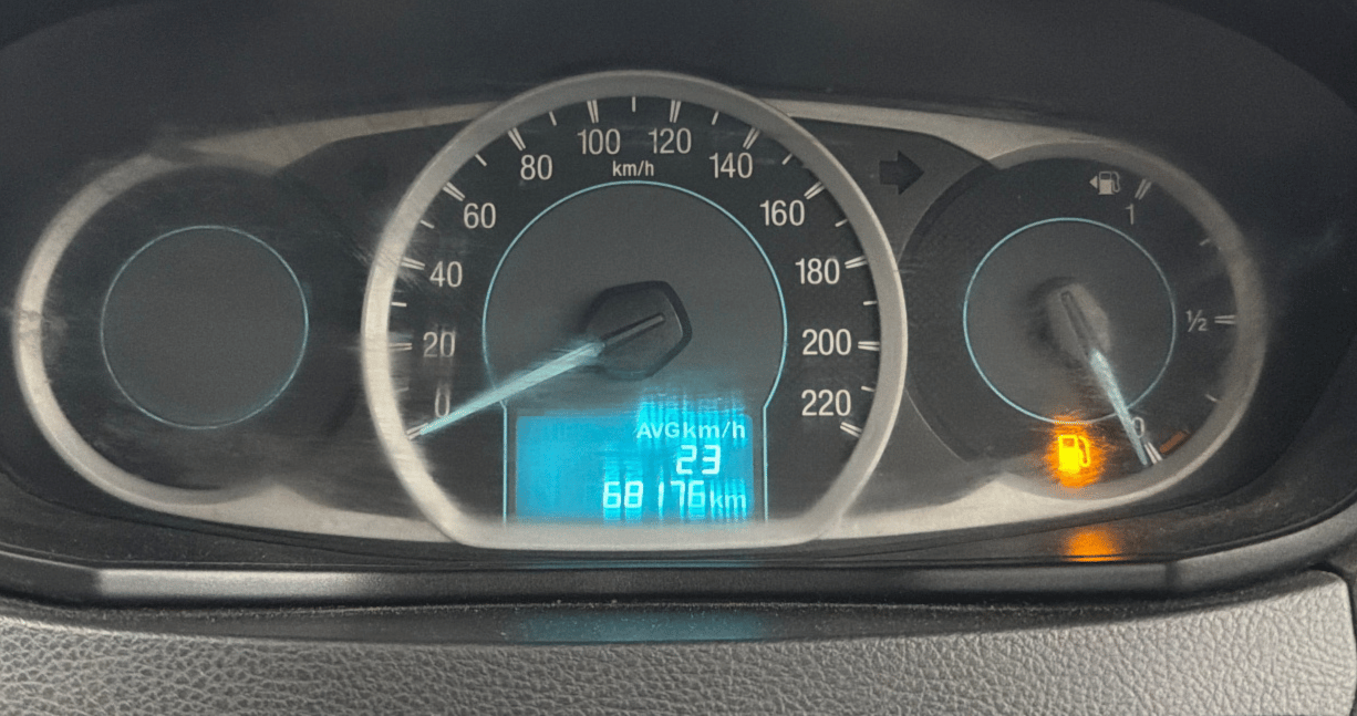 2016 Ford Figo Aspire AMBIENTE 1.2 PETROL ABS, Petrol, Manual, 68,162 km, Odometer Image