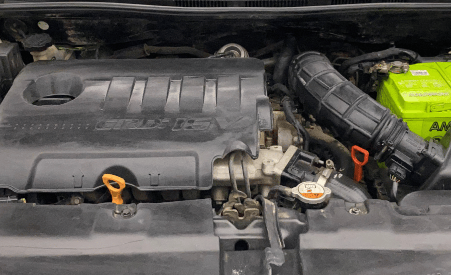 2016 Hyundai Verna 1.6 CRDI S AT, Diesel, Automatic, 1,08,024 km, Engine View