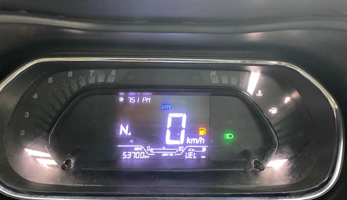 2021 Tata NEXON XMA SUNROOF PETROL, Petrol, Automatic, 53,700 km, Odometer Image