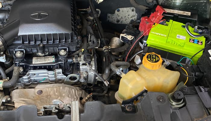 2021 Tata NEXON XMA SUNROOF PETROL, Petrol, Automatic, 53,700 km, Engine View - Left