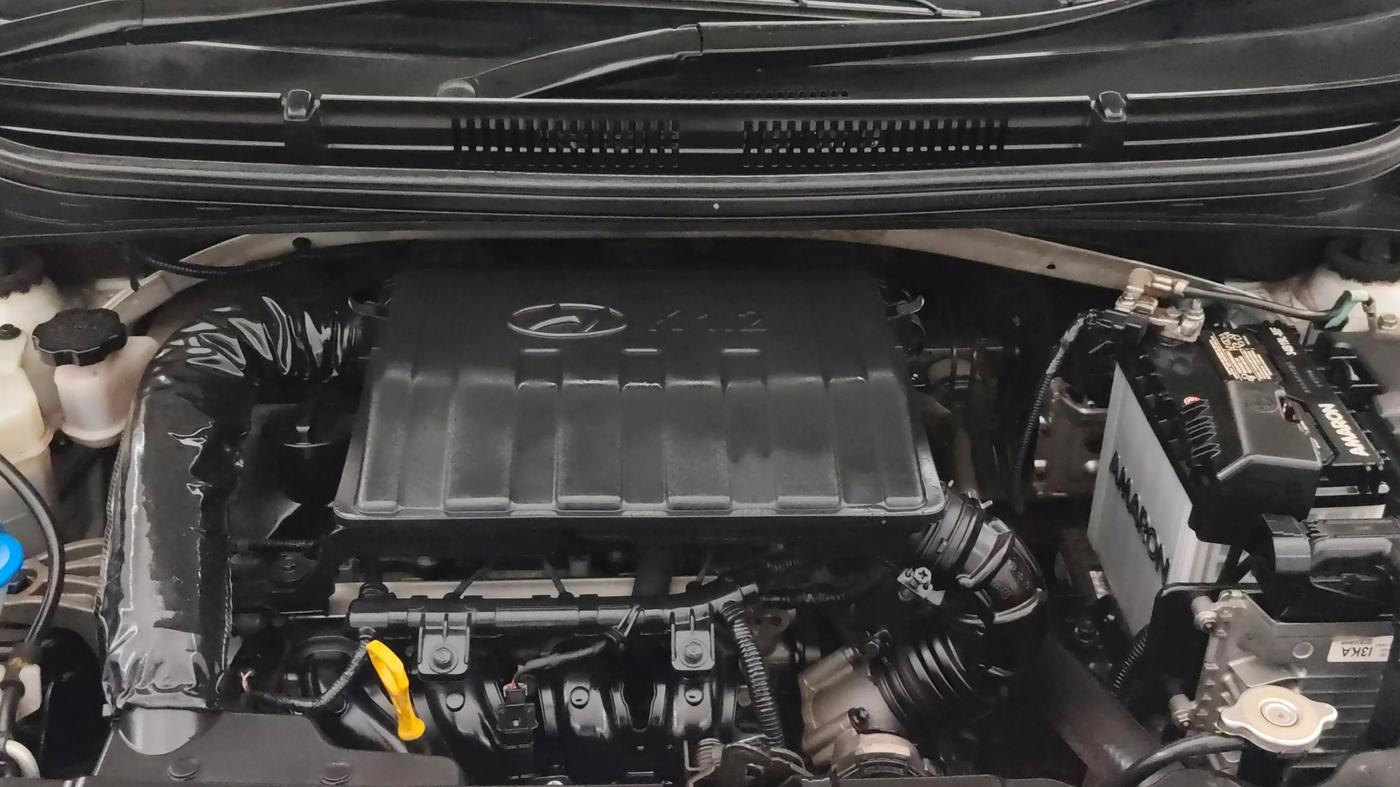 2020 Hyundai AURA SX PLUS 1.2 AMT, Petrol, Automatic, 34,756 km, Engine View