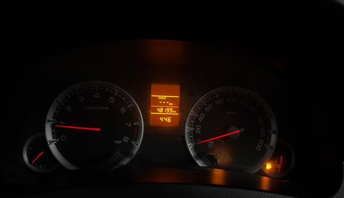 2014 Maruti Swift VXI, Petrol, Manual, 48,189 km, Odometer Image