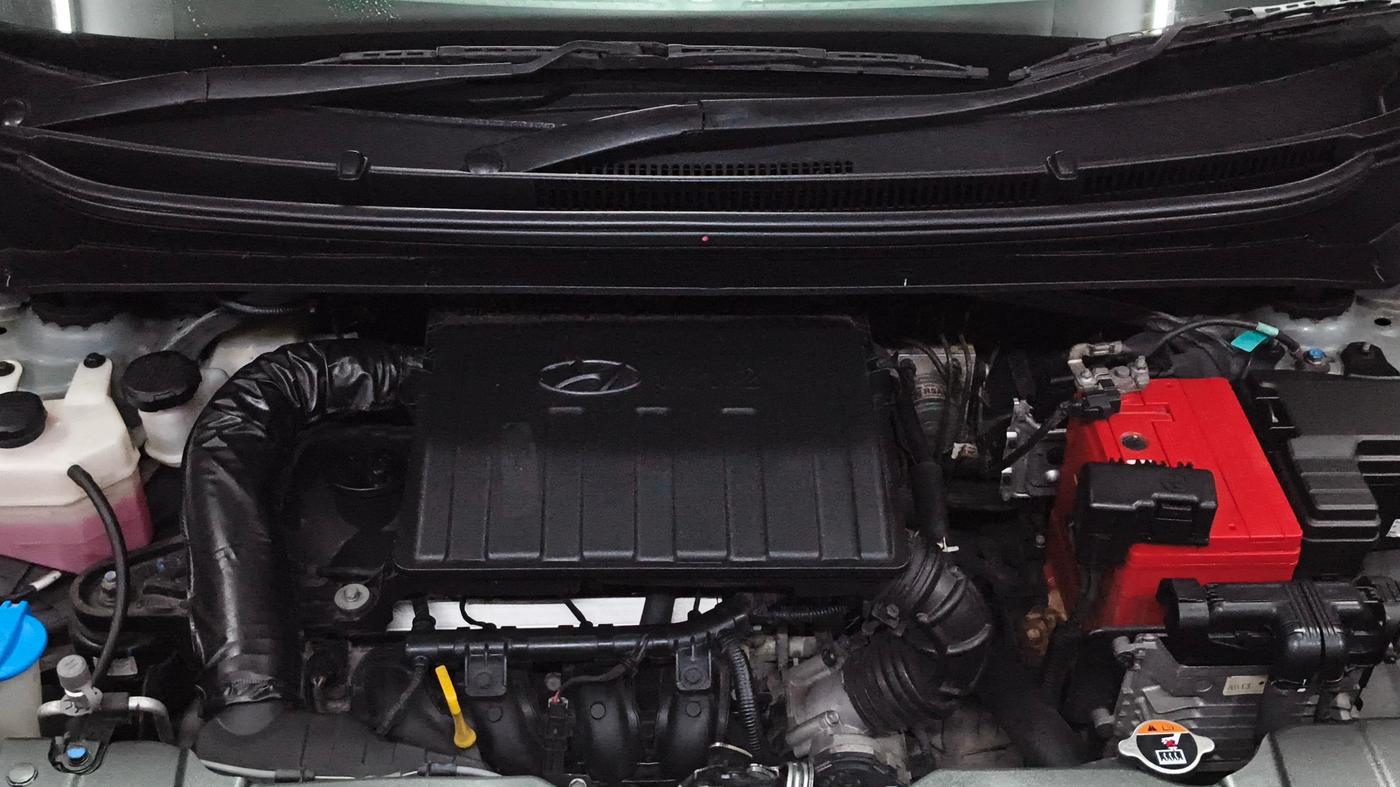 2023 Hyundai EXTER SX(O) CONNECT 1.2 AMT, Petrol, Automatic, 26,727 km, Engine View