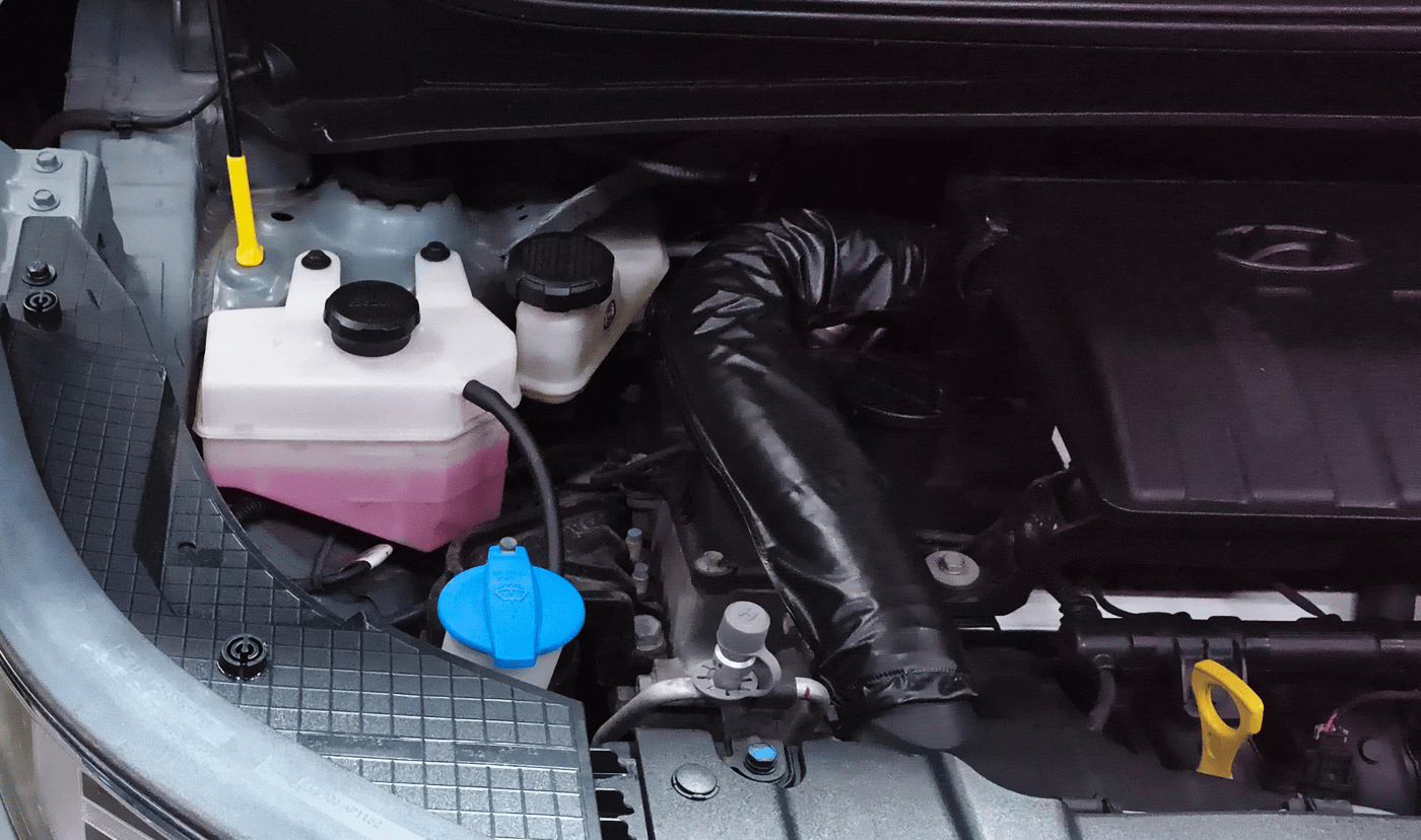 2023 Hyundai EXTER SX(O) CONNECT 1.2 AMT, Petrol, Automatic, 26,727 km, Engine View - Right