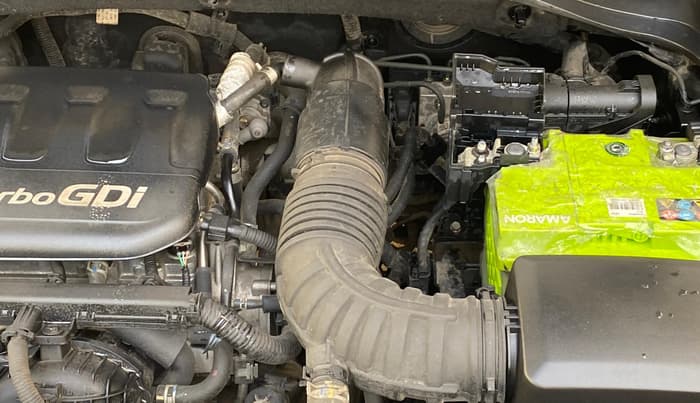 2022 KIA SONET HTK PLUS 1.0 IMT, Petrol, Manual, 1,06,912 km, Engine View - Left