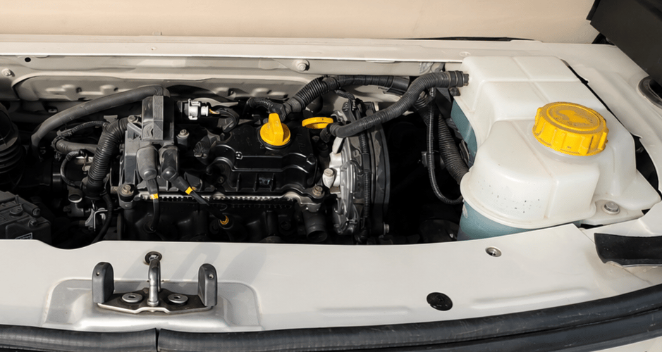 2017 Tata Nano TWIST XTA, Petrol, Automatic, 25,124 km, Engine View - Left