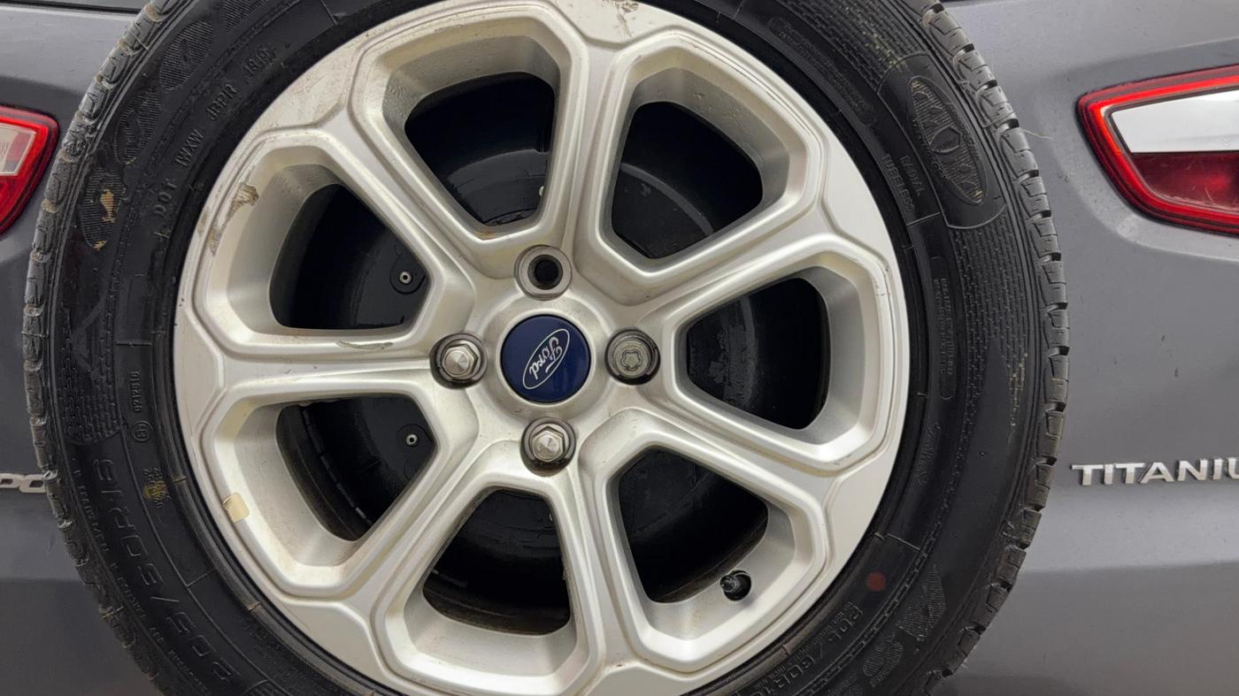 2019 Ford Ecosport TITANIUM + 1.5L PETROL AT, Petrol, Automatic, 81,766 km, Spare Tyre