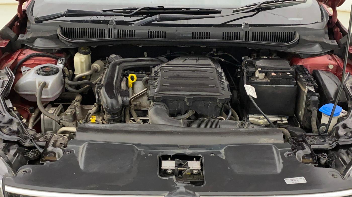 2022 Volkswagen VIRTUS COMFORTLINE TSI 1.0 MT, Petrol, Manual, 25,625 km, Engine View