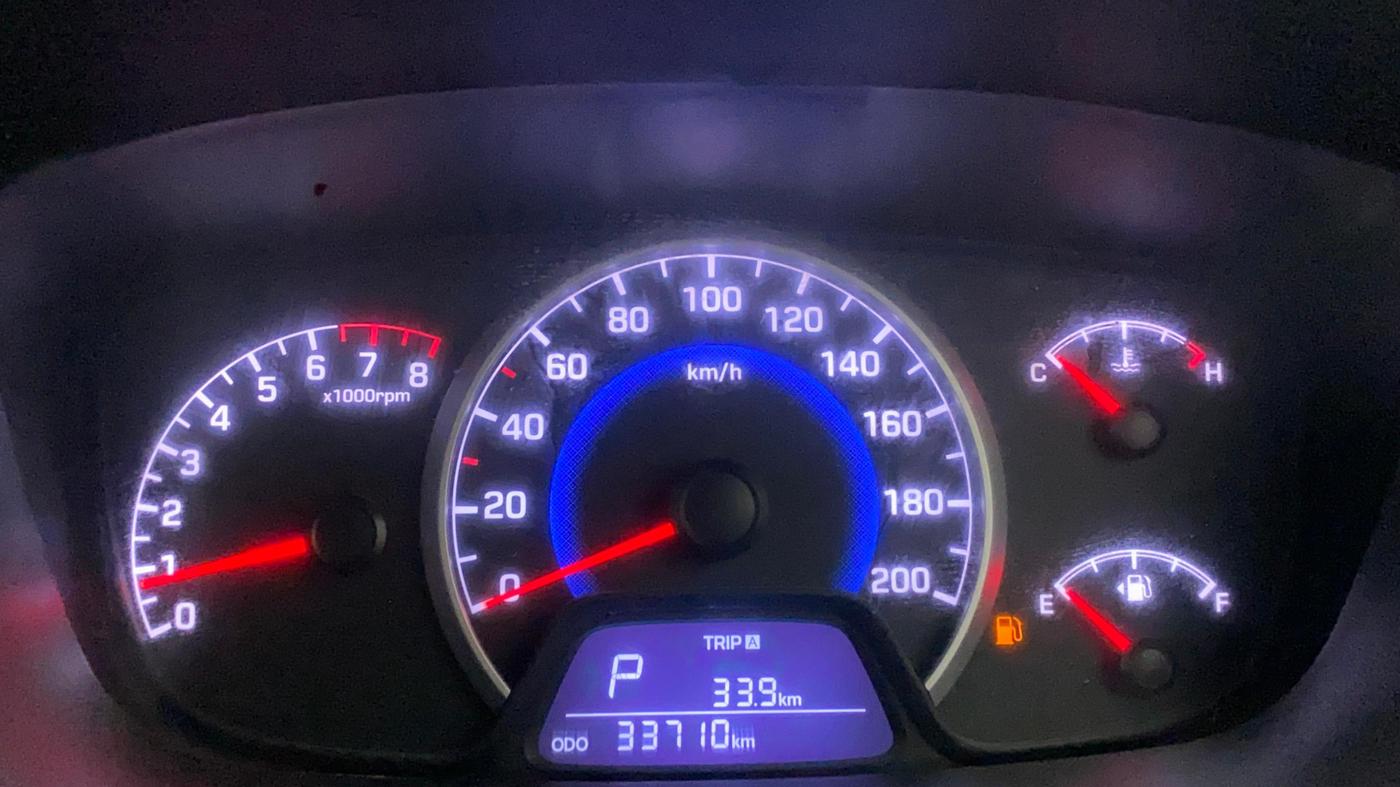 2018 Hyundai Grand i10 MAGNA AT 1.2 KAPPA VTVT, Petrol, Automatic, 33,716 km, Odometer Image