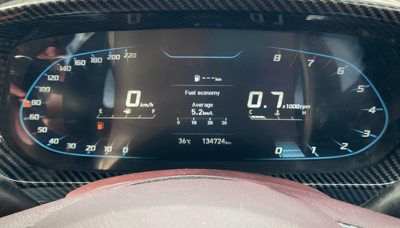2021 Hyundai NEW I20 ASTA (O) 1.2 MT, Petrol, Manual, 1,34,714 km, Odometer Image