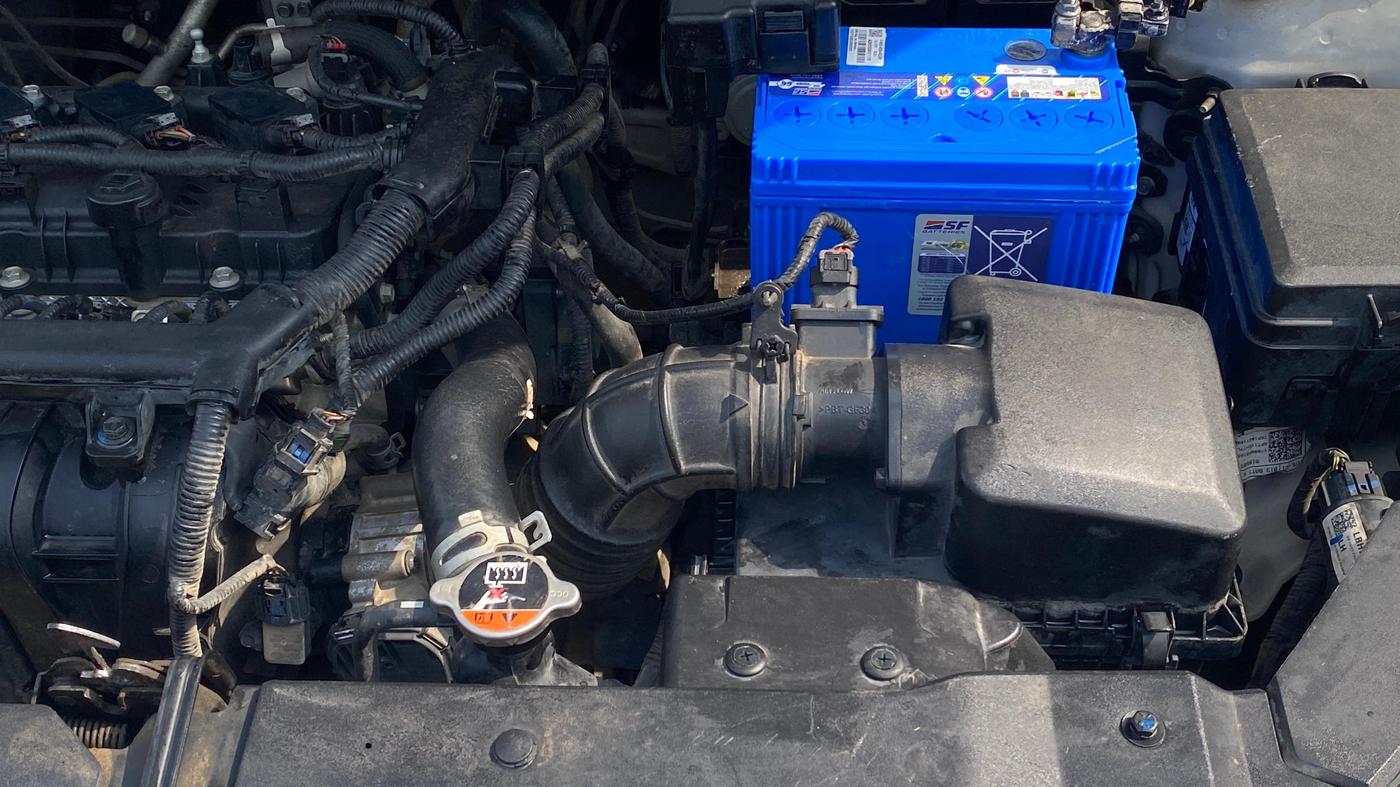 2021 Hyundai NEW I20 ASTA (O) 1.2 MT, Petrol, Manual, 1,34,714 km, Engine View - Left