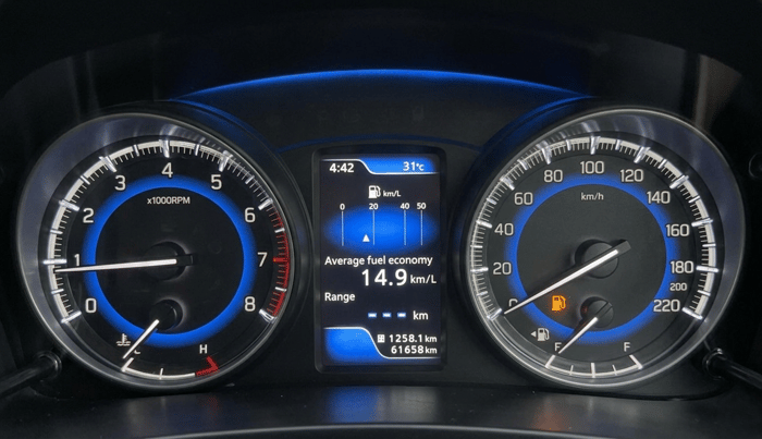 2017 Maruti Baleno ALPHA PETROL 1.2, Petrol, Manual, 61,649 km, Odometer Image