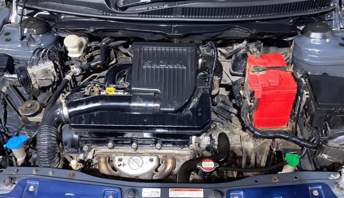 2017 Maruti Ciaz ALPHA 1.4 PETROL, Petrol, Manual, 82,063 km, Engine View