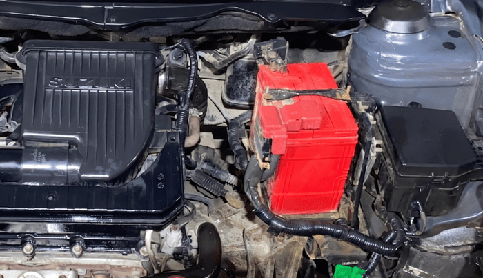 2017 Maruti Ciaz ALPHA 1.4 PETROL, Petrol, Manual, 82,063 km, Engine View - Left