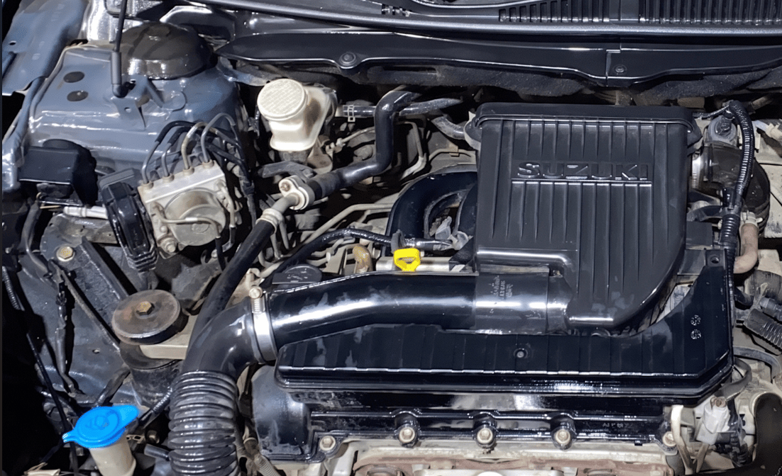 2017 Maruti Ciaz ALPHA 1.4 PETROL, Petrol, Manual, 82,117 km, Engine View - Right