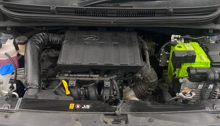 2022 Hyundai GRAND I10 NIOS SPORTZ AMT 1.2 KAPPA VTVT, Petrol, Automatic, 9,176 km, Engine View