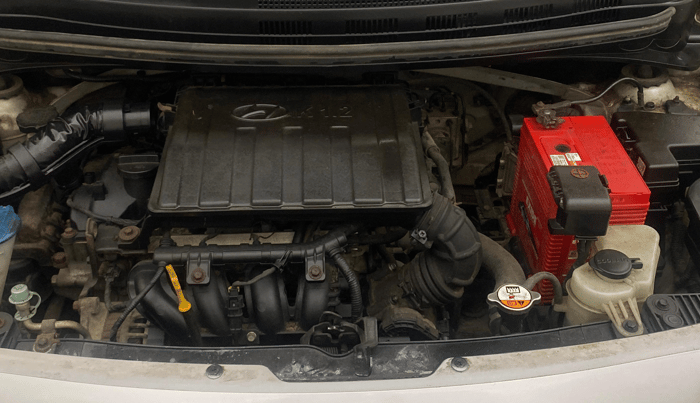 2014 Hyundai Grand i10 ASTA 1.2 KAPPA VTVT, Petrol, Manual, 41,009 km, Engine View