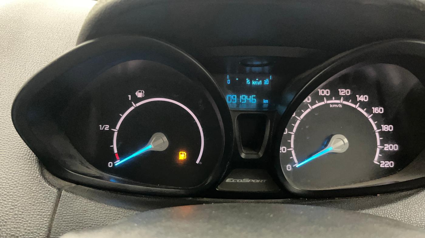 2017 Ford Ecosport AMBIENTE 1.5L PETROL, Petrol, Manual, 91,909 km, Odometer Image