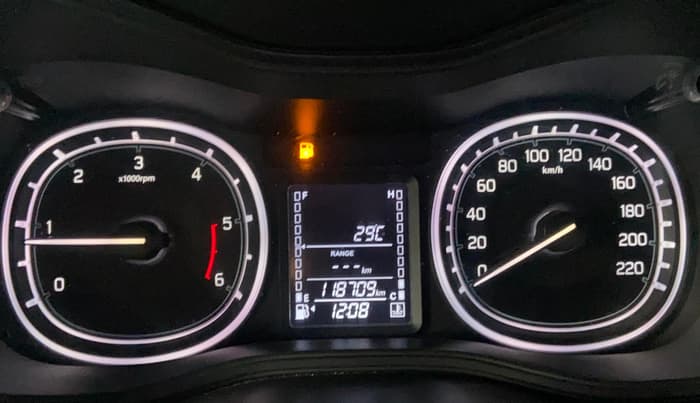 2017 Maruti Vitara Brezza ZDI, Diesel, Manual, 1,18,691 km, Odometer Image