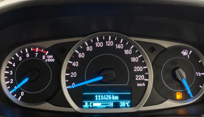 2019 Ford Figo Aspire TITANIUM 1.2 PETROL, CNG, Manual, 1,11,407 km, Odometer Image
