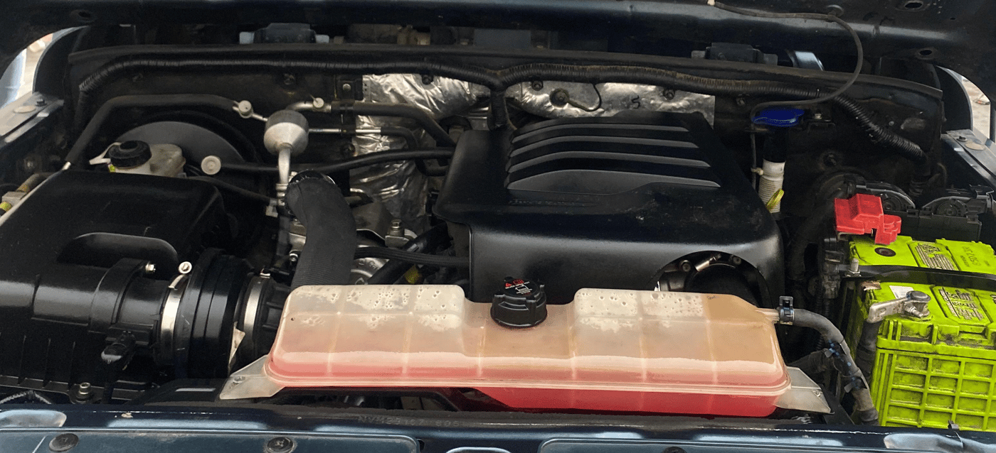 2021 Mahindra Thar LX HT PETROL 4WD MT, Petrol, Manual, 52,444 km, Engine View
