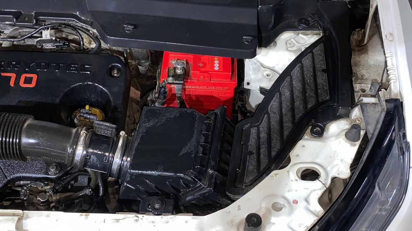 2021 Tata Harrier XZA PLUS 2.0L, Diesel, Automatic, 80,367 km, Engine View - Left