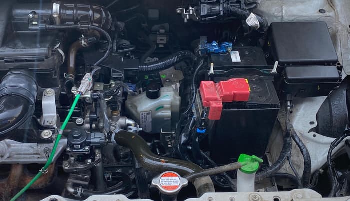 2024 Toyota Glanza V AMT, Petrol, Automatic, 22,976 km, Engine View - Left