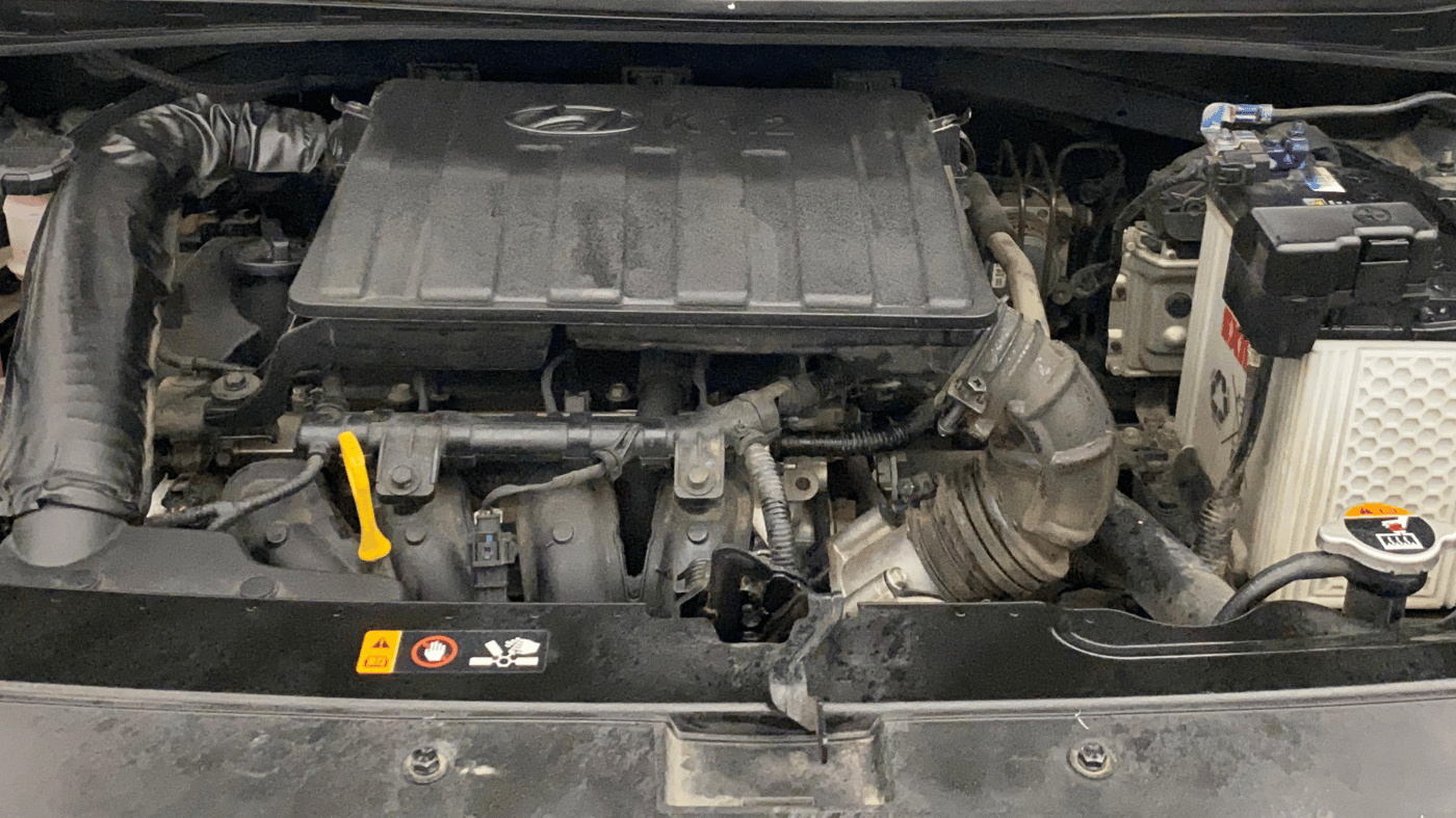 2022 Hyundai GRAND I10 NIOS ASTA 1.2 KAPPA VTVT, Petrol, Manual, 34,555 km, Engine View