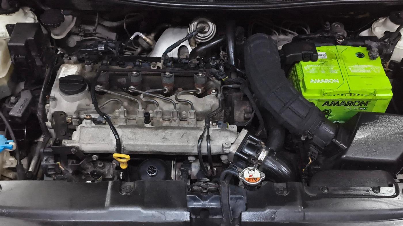 2015 Hyundai Verna FLUIDIC 1.6 CRDI S(O) 4S, Diesel, Manual, 92,597 km, Engine View