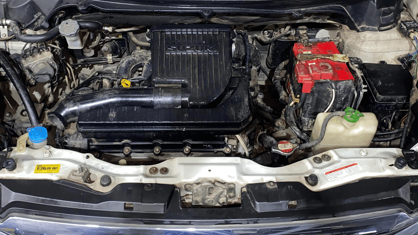 2017 Maruti Ertiga VXI, Petrol, Manual, 34,899 km, Engine View