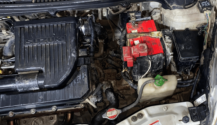 2017 Maruti Ertiga VXI, Petrol, Manual, 34,899 km, Engine View - Left