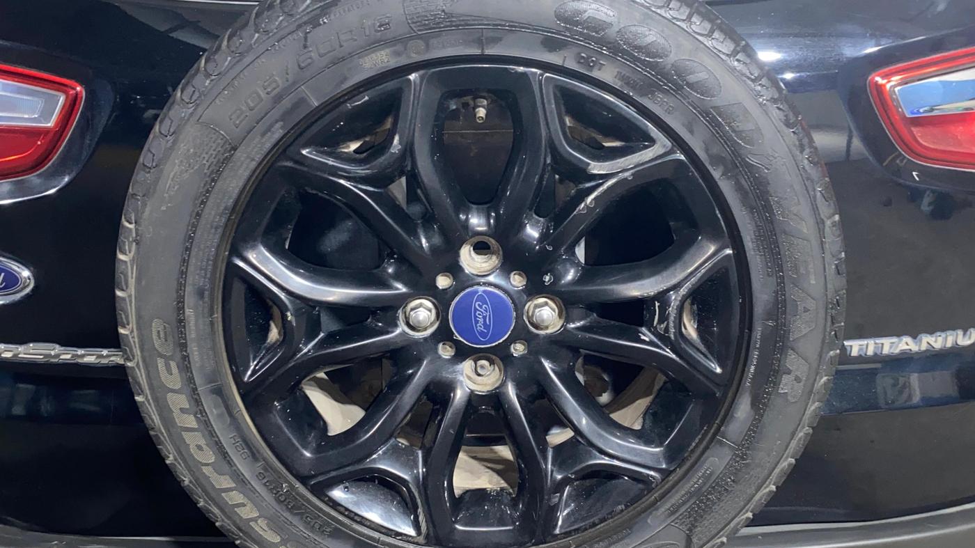2016 Ford Ecosport TITANIUM 1.5L PETROL AT, Petrol, Automatic, 83,021 km, Spare Tyre