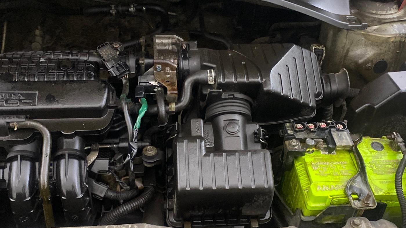 2013 Honda Amaze 1.2L I-VTEC E, Petrol, Manual, 1,01,615 km, Engine View - Left