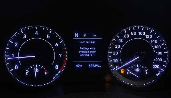 2022 Hyundai VENUE SX PLUS 1.0 TURBO DCT, Petrol, Automatic, 53,336 km, Odometer Image