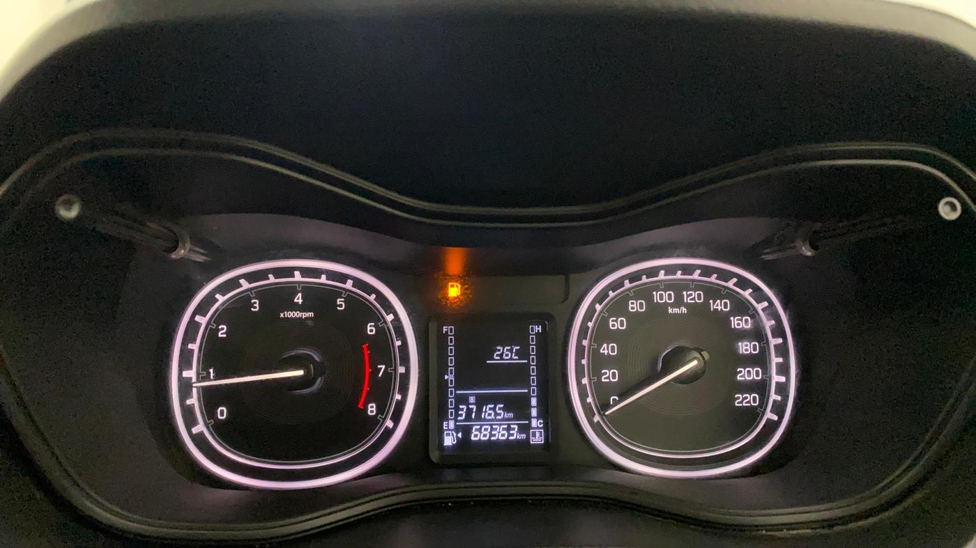 2020 Maruti Vitara Brezza ZXI PLUS, Petrol, Manual, 68,362 km, Odometer Image
