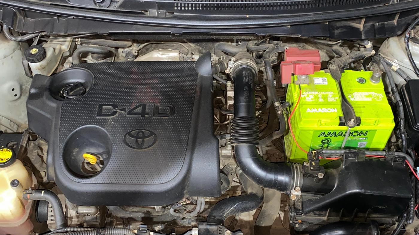 2013 Toyota Etios Liva GD, Diesel, Manual, 75,462 km, Engine View